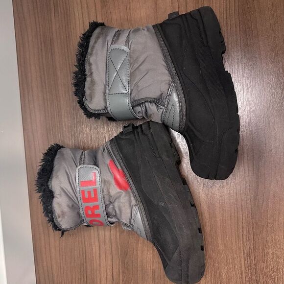 Sorel Kids Snow Commander Insulated Boot Little Boys Size 13 - Picture 3 of 6